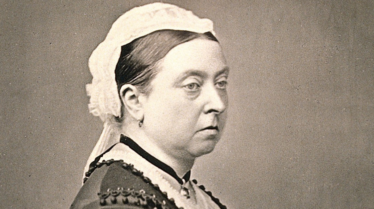 Photograph of Queen Victoria in middle age