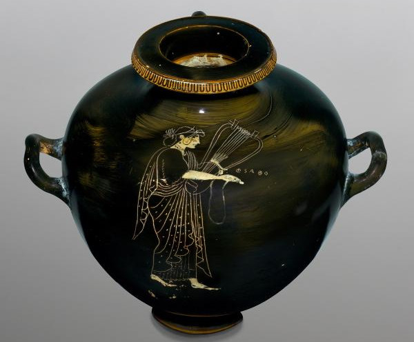Kalpis painting of Sappho
